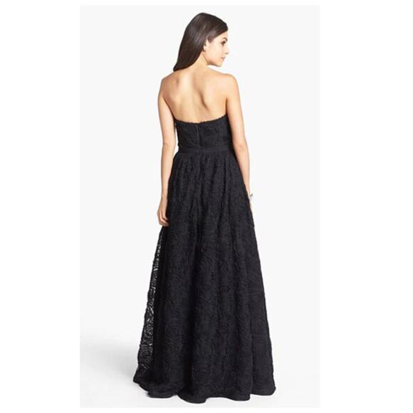 Adrianna Papell Strapless Soutache Gown Size US/4 - Picture 2 of 11